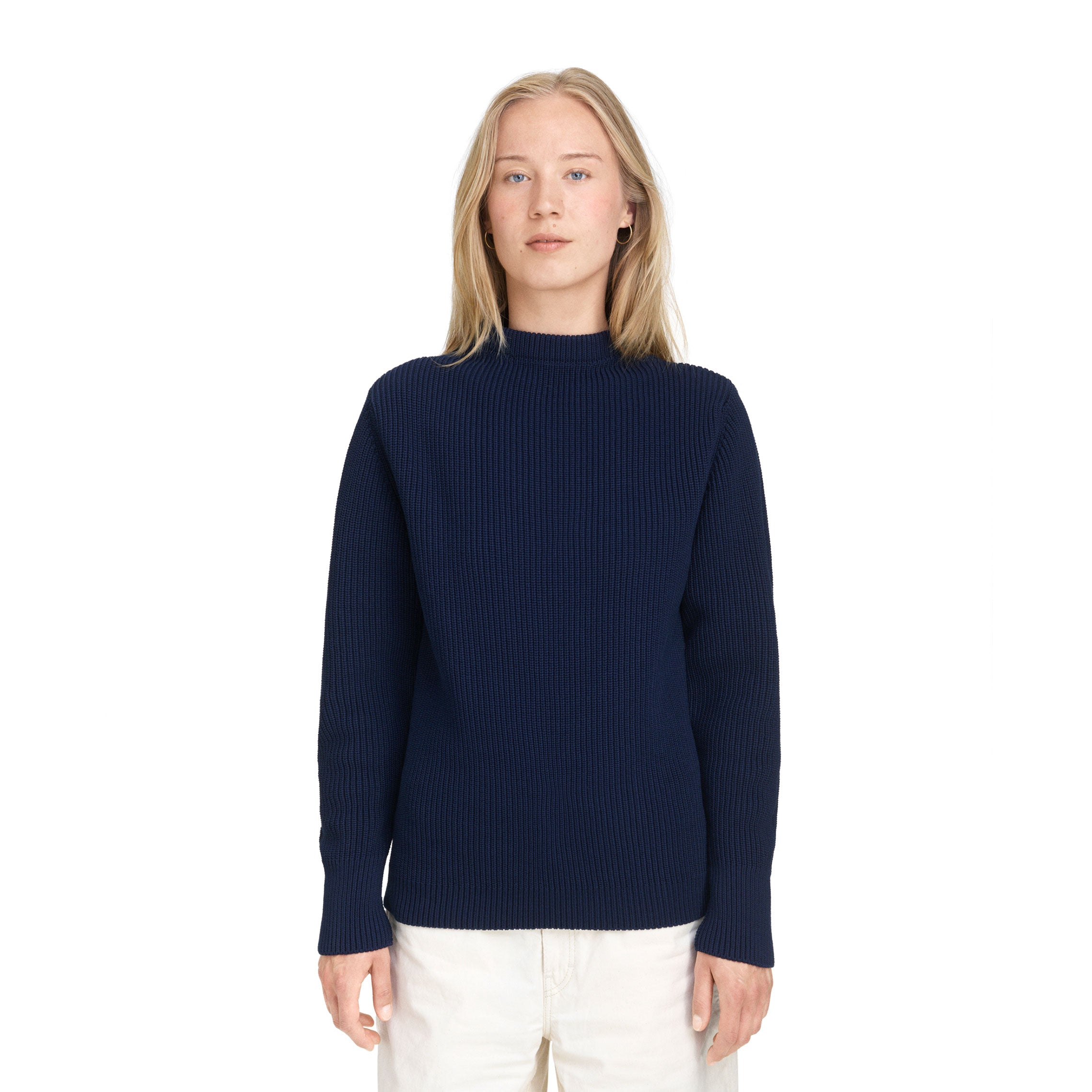 Cotton Crewneck Royal Blue